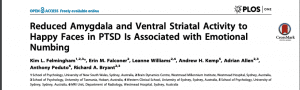Reduced Amygdala and Ventral Striatal Activity to Happy Faces in PTSD